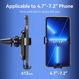 VENTION Auto-Clamping Car Phone Mount With Duckbill Clip Black Square Fashion Type